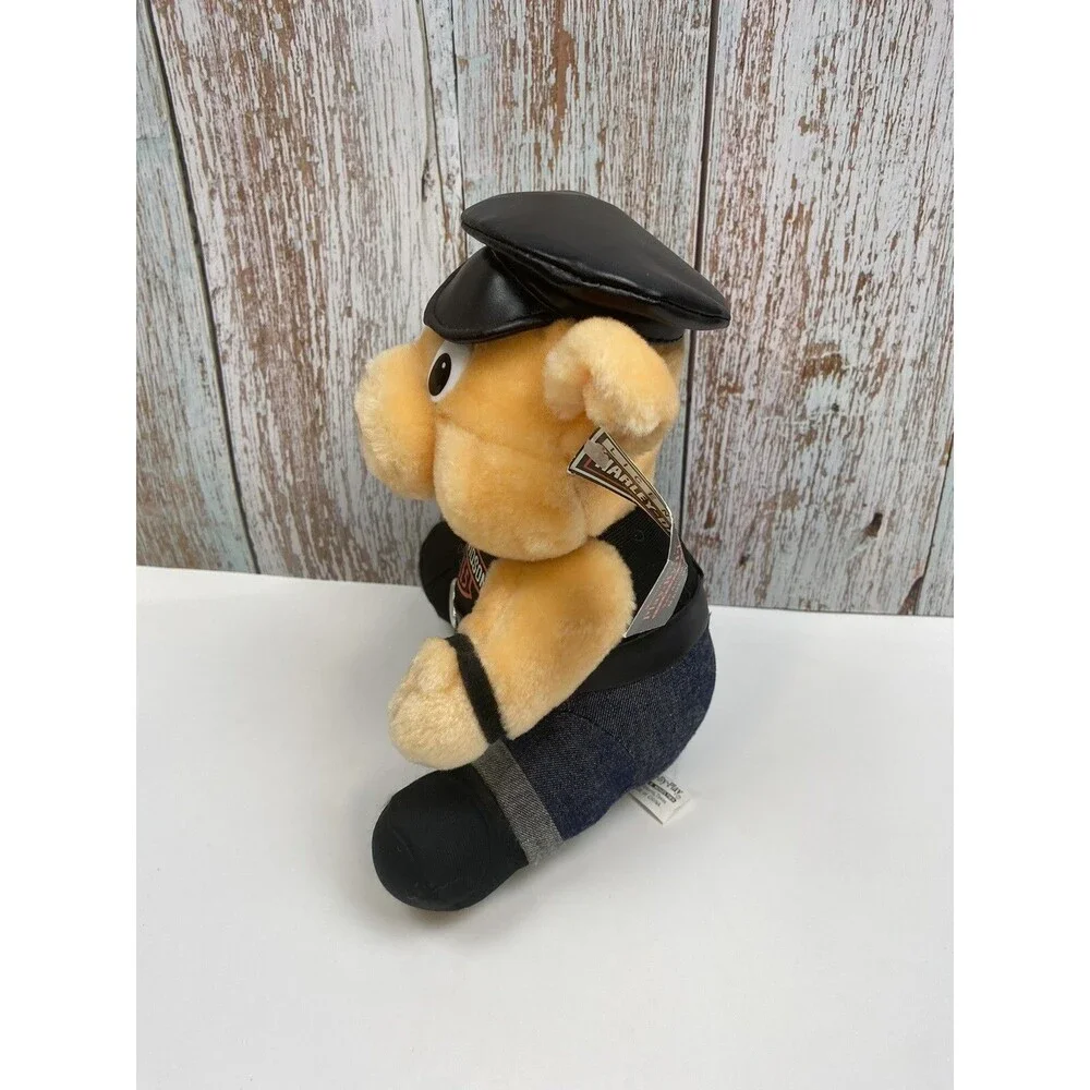 VTG Harley Davidson Motorcycle Biker Stuffed Plush Pig Hog 7 Inches 1993 w/Tags